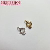 ราคา Mukie shop DIY ก้ามปู ตะขอโอที ก้ามห่วง เงินแท้ 925 ตะขอสร้อย สร้อยคอ สร้อยข้อมือ มุกี้ ช้อป (21330423240)