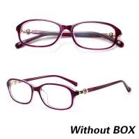 ราคา แว่นตาอ่านหนังสือแฟชั่นสำหรับผู้หญิงแว่นสายตายาวเกินแว่นสายตายาวเกรด 100ถึง 400 (20907903621)