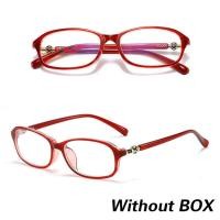 ราคา แว่นตาอ่านหนังสือแฟชั่นสำหรับผู้หญิงแว่นสายตายาวเกินแว่นสายตายาวเกรด 100ถึง 400 (20907903630)