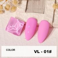 ราคา สีเจล สีทาเล็บ AS Brand 15ml โทนสีชมพูอมม่วง รหัส VL 6 เฉดสี (13236338277)