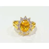 ราคา แหวนพลอยล้อมเพชร ฟรีไซส์ (21387882800)