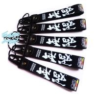 ราคา 1 ชิ้น พวงกุญแจผ้า พวงกุญแจซิ่ง พวงกุญแจสแน็ป พวงกุญแจรถมอเตอร์ไซค์ ลาย MUGEN POWER สีดำ V 1 (20706452207)