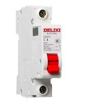 ราคา DZ47s DZ47 s Curve C เซอร์กิตเบรกเกอร์ ลูกย่อย 1P 2P MCB Miniature Circuit Breaker DELIXI (18211383504)