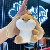 ราคา พวงกุญแจโซ่กุญแจผ้ากำมะหยี่ขนยาวกระต่ายขนฟูจริงขนฟูนุ่มฟูกระต่ายหูใหญ่ (22735800031)