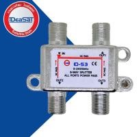 ราคา ตัวแยกสัญญาณทีวี สำหรับเสาอากาศ เคเบิ่้ลทีวี จานดาวเทียม iDeaSaT มี 2 3 4 6 และ 8 ทาง สปริตเตอร์ (22734419519)
