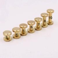 ราคา หมุดเกลียว ทองเหลือง 3 คู่ (22860974622)