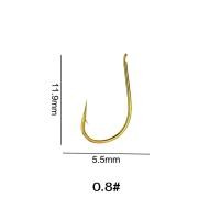 ราคา ตะขอตกปลา ตะขอตกปลา ตะขอเบ็ดตกปลาเหล็กคาร์บอนสีทอง 50ชิ้น ตะขอเบ็ดตกปลาเหล็กคาร์บอน เบ็ดจินดำ (21913841284)