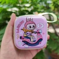 ราคา กระเป๋าใส่เหรียญ กระเป๋ากล่องเหล็ก กล่องเก็บหูฟัง ลายการ์ตูน (22444235217)