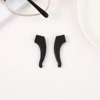 ราคา ที่เกี่ยวหูซิลิโคนกันลื่น5คู่สำหรับใส่แว่นสายตาสีดำ ใสยืดหยุ่นได้ (21525586157)