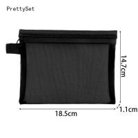 ราคา กระเป๋าเครื่องสำอางใสตาข่ายแบบใสสำหรับเดินทางกระเป๋าเครื่องสำอางแบบพกพากระเป๋าเก็บของดินสอเครื่องสำอาง (22227268797)