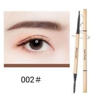ราคา ดินสอเขียนคิ้วกันน้ำ 2 in 1 ดินสอเขียนคิ้ว เครื่องสำอางสำหรับผู้หญิง แบบหมุนออโต้ กันน้ำ พร้อมแปรง ติดทนนาน 1 ชิ้น (22629330440)