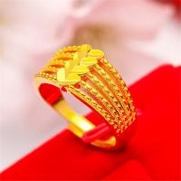 ราคา แหวนทองหลากเส้นรูปหัวใจสไตล์วินเทจสร้อยข้อมือผู้หญิงแหวนรูปหัวใจ (22942875571)