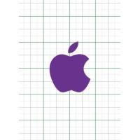 ราคา สติ๊กเกอร์ Apple สะท้อนแสง ติดกระจกหลังรถ สูง 5ซม กว้าง4ซม (22784851482)