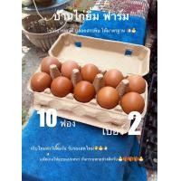 ราคา ไข่ไก่ เบอร์2 10ฟอง ไข่ธรรมชาติ สดใหม่วันต่อวัน (22928083055)