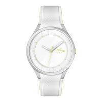ราคา LACOSTE OLLIE รุ่น LC2011269 นาฬิกาข้อมือผู้ชาย สายซิลิโคน All White (19797107900)