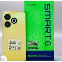 ราคา infinix Smart8 Ram 4 Rom 128GB New เครื่องศูนย์แท้ รับประกันศูนย์ 1ปี (21542413462)