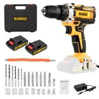 ราคา DEWALT สว่านไร้สาย 3 ระบบ 299V มีระบบกระแทก Cordless Impact Drill สว่านกระแทก ไร้สาย พร้อมแบตเตอรี่ (22557151255)