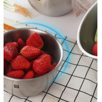 ราคา Germany Zwilling household washing and pasta basin panning rice cold dishes basin stainless steel mixing salad basin dishes set three sets (22687402846)