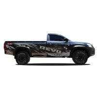 ราคา สติกเกอร์รถกระบะตอนเดียว revo สติกเกอร์ลาบโคลนสาด revo (21405782701)