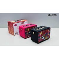 ราคา ลำโพงบลูทูธ รุ่น MN 205 มีหูหิ้วพกพา ลำโพงบลูทูธ รองรับAUX USB TF ลายน่ารักๆ สิน้คาพร้อมส่งจากกทม (21280605119)