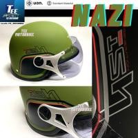 ราคา หมวกันน็อค INDEX NAZI A8 อินเด็กซ์ นาซี เอ 8 สีเขียวด้าน (10137143741)