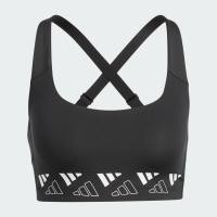 ราคา adidas Training adidas Powerimpact Training Medium Support Logo Bra Women Black HD7691 (22434672264)