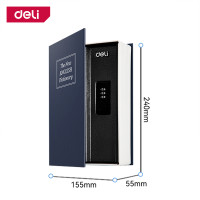 ราคา Deli ตู้เซฟหนังสือ หนังสือตู้เซฟ กล่องใส่เงิน ตู้เซฟทรงหนังสือ กล่องเซฟ ทรงหนังสือ เก็บของมีค่าได้ง่าย Book Safe (22726357081)