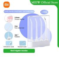 ราคา Xiaomi Mijia Portable Oral Irrigator 200mL เครื่องทำความสะอาดฟันไฟฟ้า อุปกรณ์ทำความสะอาดฟัน Dental Teeth Water Flosser เครื่องล้างฟัน หัวฉีด 4 อัน (22426250458)