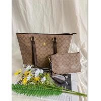 ราคา ซื้อ1เเถม1 กระเป๋าโค้ชสะพายไหล่ทรง Tote zip กระเป๋าช้อปปิ้ง ขนาดใหญ่ จุของได้เยอะ ขนาด 16 พร้อมส่ง SP 815 (22458050806)
