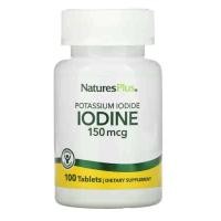 ราคา American NaturesPlus Potassium Iodide Potassium Iodide Iodine Tablets 150 micrograms 100 Tablets (22528040919)