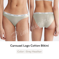 ราคา พร้อมส่ง Calvin Klein Carousel Logo Cotton Bikini กางเกงชั้นใน (22172488903)