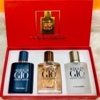 ราคา น้ำหอมแท้ 100 นำเข้า Set 3 in 1 Armian Gio For Men 30 ml กลิ่นหอมติดทนนาน (21397491546)