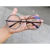 ราคา แว่นสายตาสำหรับสายตาสั้น 50 600 แฟชั่นสไตล์เกาหลี ทรงกลมสีดำ กรอบพร้อมเลนส์สายตาสั้น ส่งฟรีแถมซองหนังใส่แว่นและผ้าเช็ดเลนส์ (406353436)