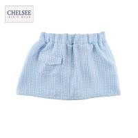 ราคา Chelsee กระโปรงสั้น เด็กผู้หญิง รุ่น 238096 แต่งกระเป๋าหน้า ผ้า Woven 100 Cotton อายุ 1 5 10 ปี กระโปรงเด็ก (22855832645)