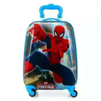 ราคา ใหม่ การ์ตูน โรงเรียนประถมศึกษา นักเรียน กระเป๋าเดินทาง 18 นิ้ว 16 นิ้วทรงสี่เหลี่ยมรูปไข่ดึงพร้อมกระเป๋าเดินทางพร้อมล้อสากลสําหรับเด็ก (20330286646)