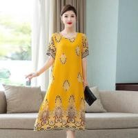 ราคา Halloweenชุดผ้าไหมผ้าฝ้ายหลวมสบายฤดูร้อนของแม่ อินเดีย CHristmas (22825631234)