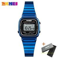 ราคา SKMEI นาฬิกาผู้หญิงกันน้ำ3Bar สำหรับผู้หญิงนาฬิกาดิจิตอลหน้าปัดเล็กๆแฟชั่น Feminino นาฬิกากีฬา1901 1647 1123 (21483897272)
