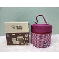 ราคา กล่องข้าว Zebra ชุดกล่องถนอมอาหาร Harmony 12 ซม 2 ใบ กระเป๋าถนอมอาหาร ตราหัวม้าลาย กล่องข้าว (17939185841)