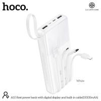 ราคา แบตสำรอง HOCO A10 B10 E10 Power Bank 4in1 10000mAh 20000mAh 30000mAh มีสายชาร์จในตัว พร้อมจอ LED (22820898019)