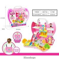 ราคา LOL Surprise Fashion Bag บ้านตุ๊กตาแอลโอแอล บ้านlol แบบกระเป๋า พร้อมตุ๊กตาแอลโอแอล สีชมพูสดใสน่ารัก ชุดใหม่ล่าสุด (20622874440)