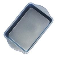 ราคา New Morning ถาดอบสี่เหลี่ยมผืนผ้ามีมือจับสองด้าน Non stick 25 x 40 ซม สีดำ (175932)