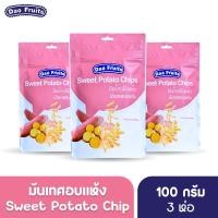 ราคา Daofruit มันเทศอบแห้ง Sweet Potato Chips 100กรัม 3 ห่อ ผลไม้อบแห้ง (21432723882)