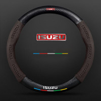ราคา ฝาครอบพวงมาลัย Isuzu Dmax Mux ลายคาร์บอนไฟเบอร์ หุ้มพวงมาลัยรถยนต์หนา 2 มม 3 สี คาร์บอนไฟเบอร์ SparkV CrossIsuzu Toyota (22534765816)