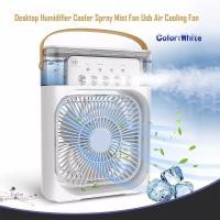 ราคา พัดลมไอน้ํา พัดลมไอเย็น สเปรย์พัดลม พัดลมไอน้ําพ พัดลมพกพา600MLกพา 3 in 1 USB พัดลมไอเย็น (22193549638)