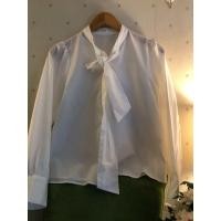 ราคา COLZAเสื้อแขนยาวสีขาวปลายแขนจั๊ม Size S อก34 (21516856525)