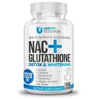 ราคา NAC อาหารเสริม แอล กลูตาไธโอน 500 มก พร้อมสารสกัดจาก Milk Thistle ไต บำรุงตับ ทำความสะอาด (21447791827)