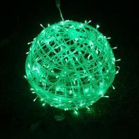 ราคา JIASHI ไฟ LED ตะกร้อแขวนบนไฟสนามกันน้ำโคมไฟลูกบอลแต่งสวนสนามไฟภายนอกอาคารไฟประดับถนนแนวคริสต์มาส (20910286201)