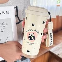 ราคา แก้วแก้วกาแฟ 500 ml แก้วเก็บอุณหภูมิ แก้วน้ำ กระบอกเก็บอุณหภูมิ แก้วเก็บอุณหภูมิทั้งร้อน เย็น panda ลายการ์ตูน แก้ว แก้ว กาแฟ น่ารัก (22789597284)