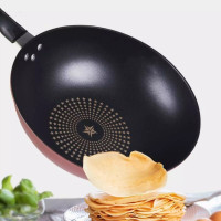 ราคา PERFECT SHOP กระทะเทฟล่อน กระทะ ทรงลึก กะทะ กระทะเทปล่อน ขนาด 32 ซม 1 ใบ เครื่องครัว (9719040050)