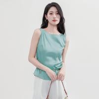 ราคา พร้อมส่งจากไทย Closet Crush เสื้อผู้หญิงคอปาดแขนกุด รุ่นฮิต สีเขียว (22755041991)